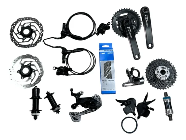 Grupo Bicicleta Shimano Cues 2x9 Biplato Hidráulico